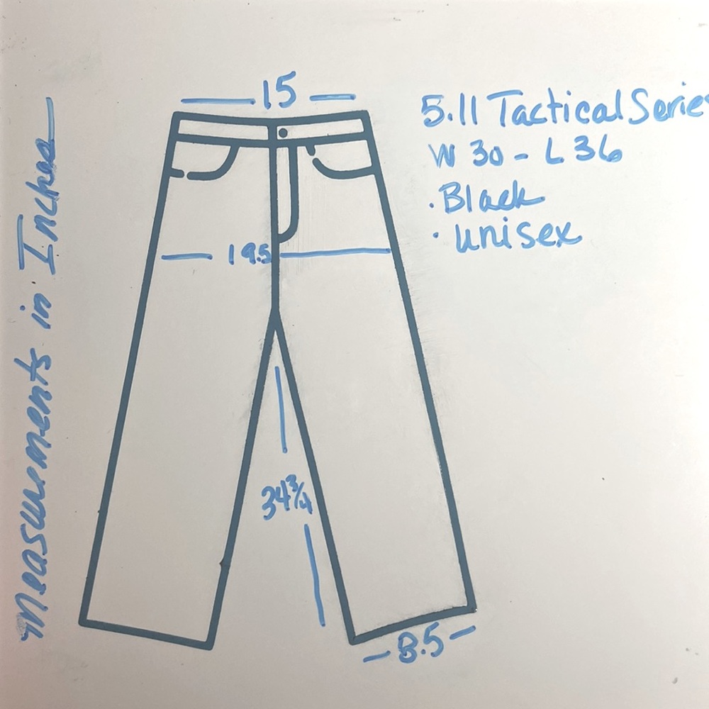 5.11 Tactical Series Cargo Pants. W30 L37. - Picture 8 of 9